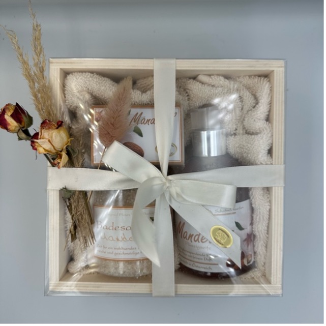 Geschenkbox "Mandelöl"