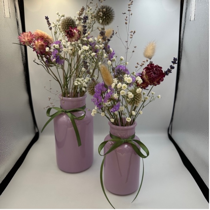 Trockenblumen-Vasenfüllung Set